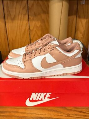 NIB Nike Dunk Low Sneakers in “Rose Whisper”